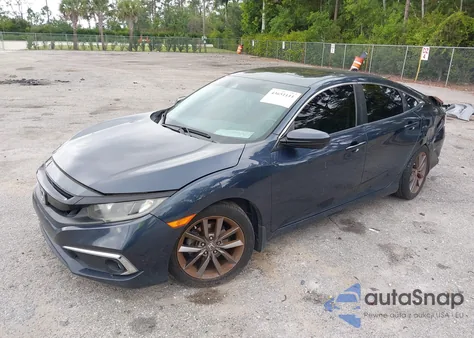 2020 Honda Civic Ex из США, поврежденный, VIN 19XFC1F31LE017538